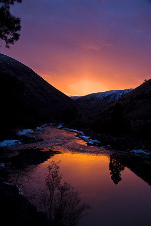 Boise River Sunset