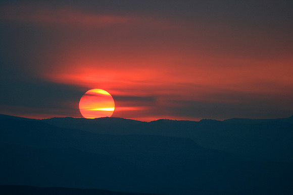 Sunset On The Road